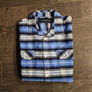 Calvin Klein Jeans Men's Flannel Long Sleeve Shirt sz xl (NWOT)